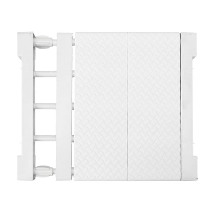 Tension Shelf Adjustable Closet Divider 24cm Width Storage Rack for Cabinet Wardrobe 30 ~ 40cm / 11.81 ~ 15.75in