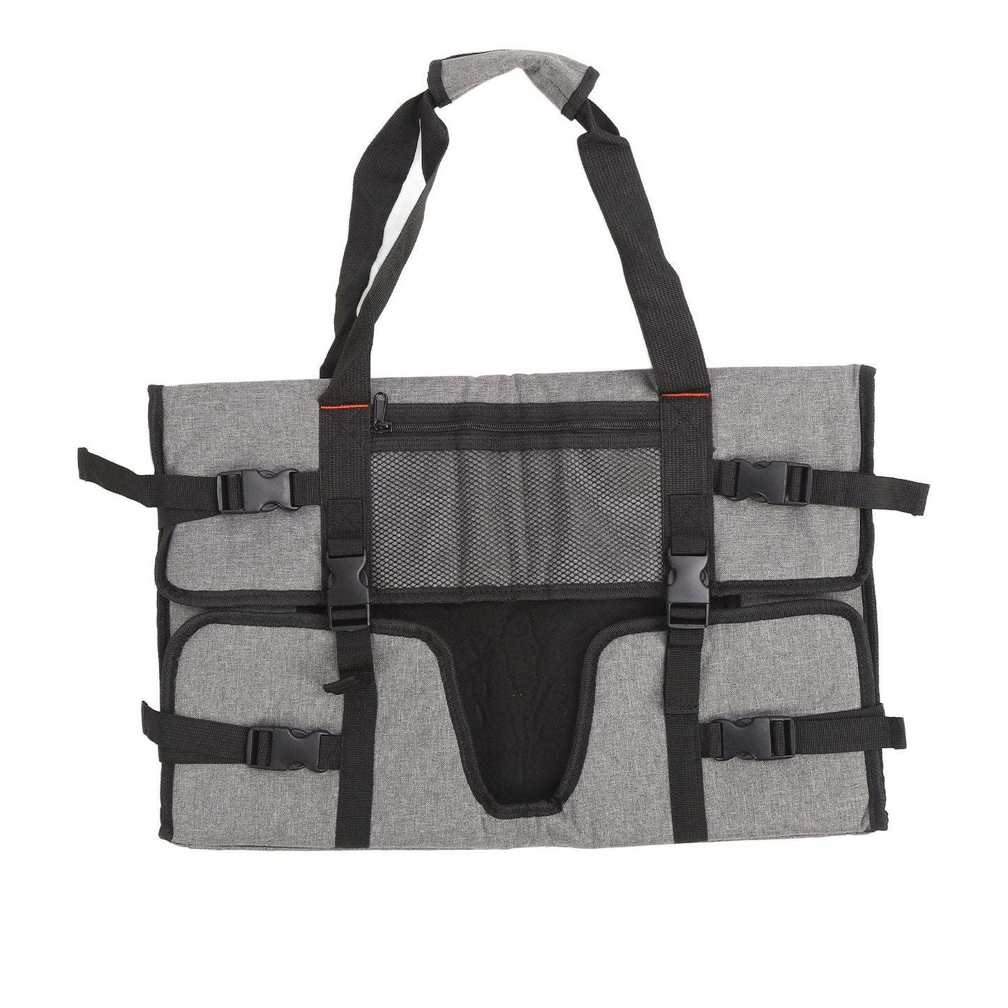 24in Computer Monitor Storage Bag Portable Computer Monitor Carrying Bag Travel Carrying Case For Screens and Monitors Gray