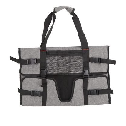 24in Computer Monitor Storage Bag Portable Computer Monitor Carrying Bag Travel Carrying Case For Screens and Monitors Gray