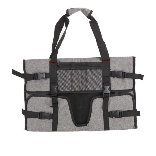 24in Computer Monitor Storage Bag Portable Computer Monitor Carrying Bag Travel Carrying Case For Screens and Monitors Gray