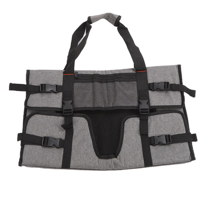 24in Computer Monitor Storage Bag Portable Computer Monitor Carrying Bag Travel Carrying Case For Screens and Monitors Gray