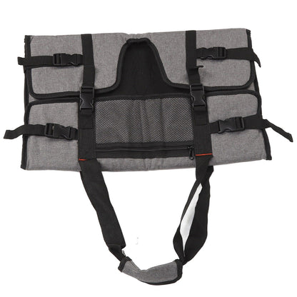 24in Computer Monitor Storage Bag Portable Computer Monitor Carrying Bag Travel Carrying Case For Screens and Monitors Gray