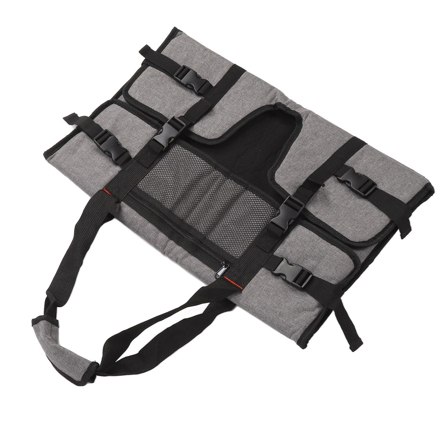 24in Computer Monitor Storage Bag Portable Computer Monitor Carrying Bag Travel Carrying Case For Screens and Monitors Gray
