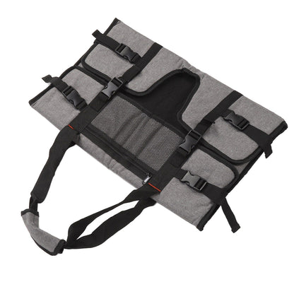 24in Computer Monitor Storage Bag Portable Computer Monitor Carrying Bag Travel Carrying Case For Screens and Monitors Gray