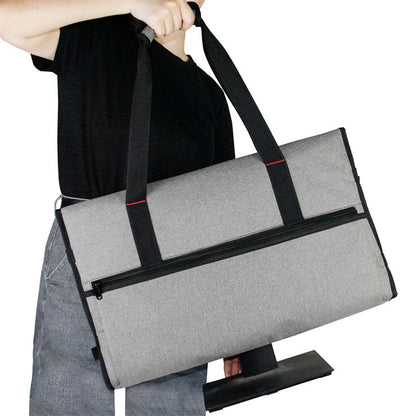 24in Computer Monitor Storage Bag Portable Computer Monitor Carrying Bag Travel Carrying Case For Screens and Monitors Gray