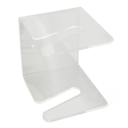 Skateboard Wall Mount Acrylic Display Storage Holder Hanger Home Decoration for Indoor Transparent