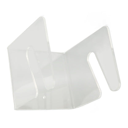 Skateboard Wall Mount Acrylic Display Storage Holder Hanger Home Decoration for Indoor Transparent