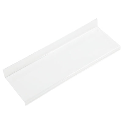 Acrylic Tilted Computer Keyboard Holder Low Front Lip Polished Finish Keyboard Riser Keyboard Holder for Office Transparent