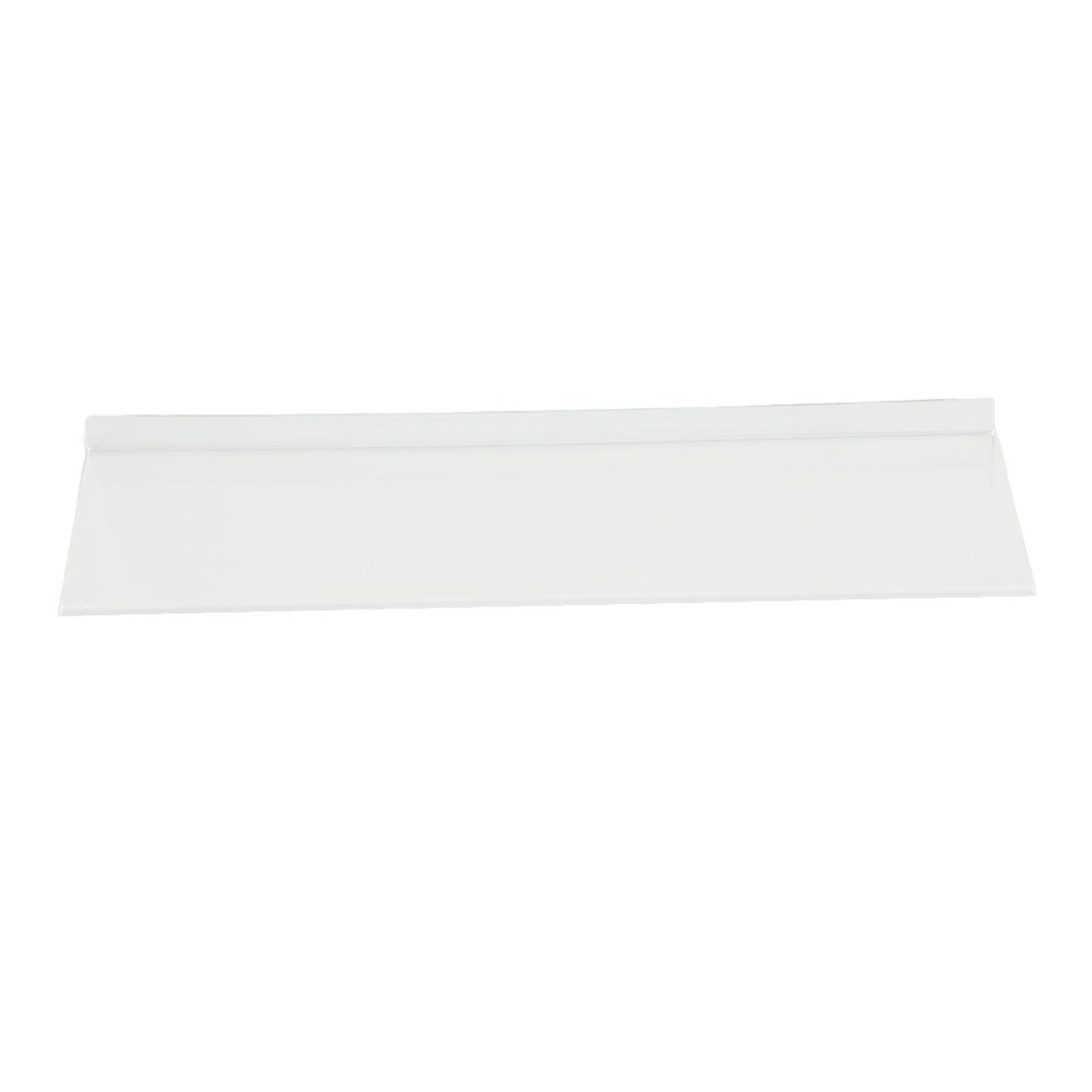 Acrylic Tilted Computer Keyboard Holder Low Front Lip Polished Finish Keyboard Riser Keyboard Holder for Office Transparent