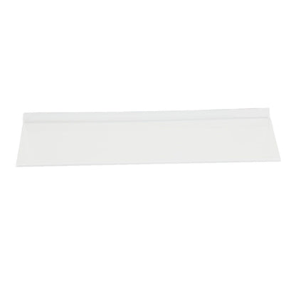 Acrylic Tilted Computer Keyboard Holder Low Front Lip Polished Finish Keyboard Riser Keyboard Holder for Office Transparent