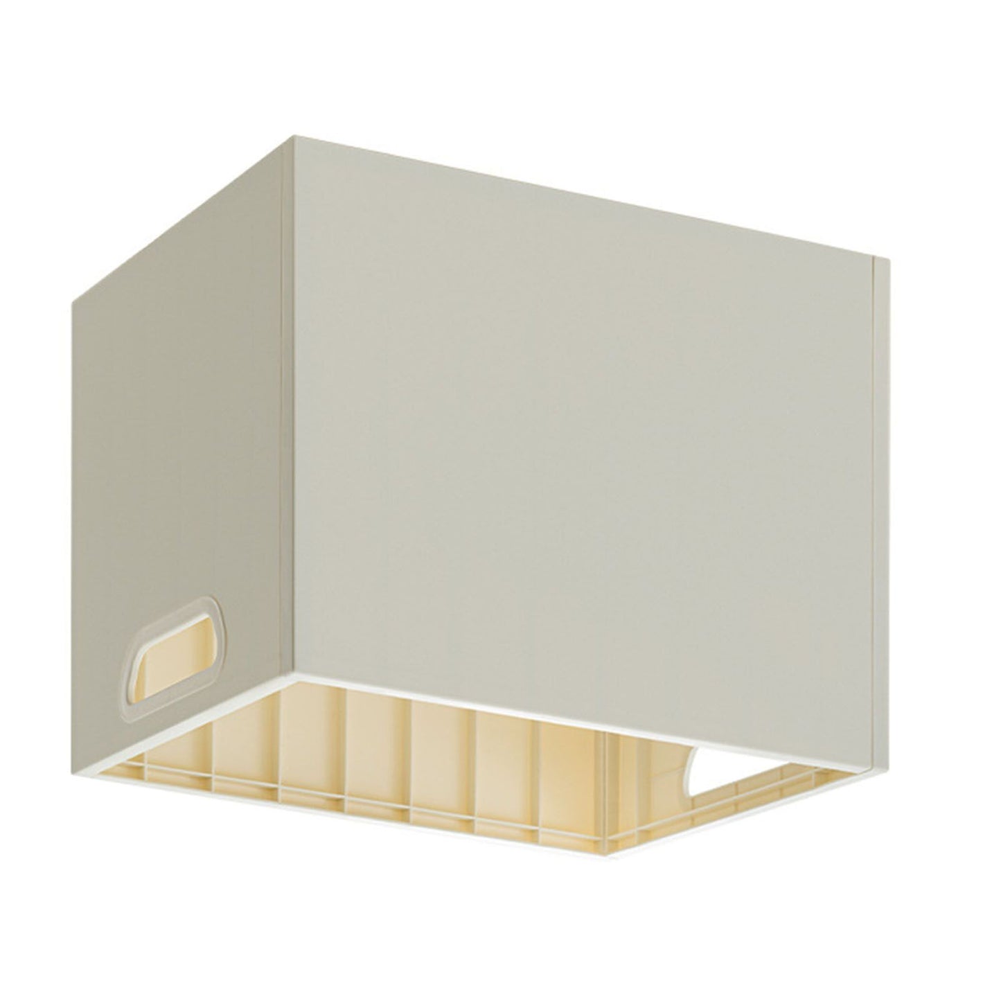 Book Storage Box with Dual Side Handles Stackable 50kg Load Bearing Multifunctional Use File Storage Bins Without Wheel