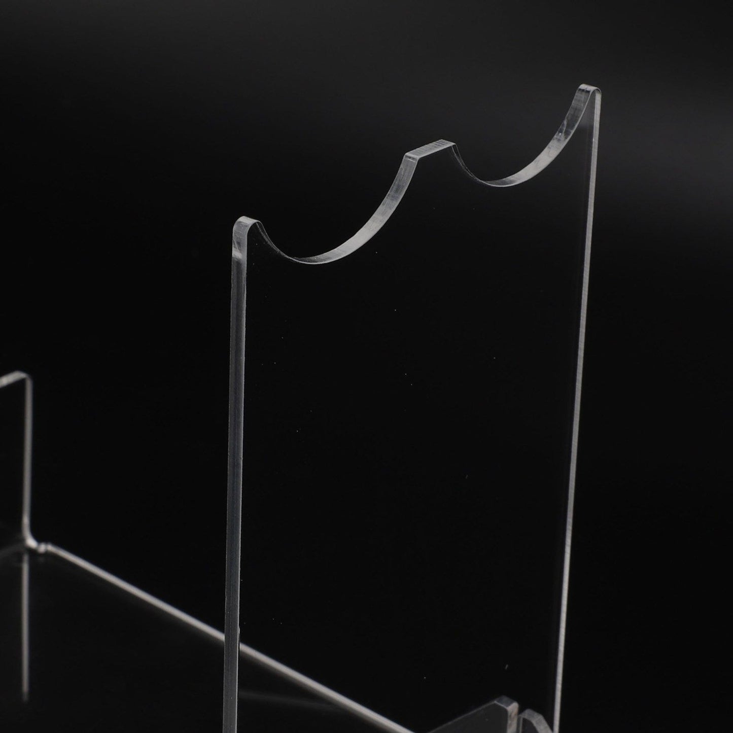 Lightsaber Display Stand Acrylic Desktop Lightsaber Display Holder Rack Wand Stand Dagger Dispaly Stand with Anti Slip Pad Transparent