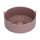 Reusable Silicone Pot Replacement Kitchen Electric Fryer Basket Tray Baking Accessory 20℃220℃(16cm Coffee )