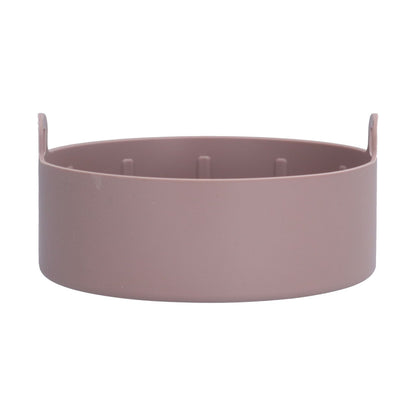 Reusable Silicone Pot Replacement Kitchen Electric Fryer Basket Tray Baking Accessory 20℃220℃(16cm Coffee )