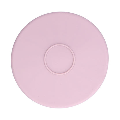 Reusable Silicone Pot Replacement Kitchen Electric Fryer Basket Tray Baking Accessory 20℃220℃(16cm Pink )