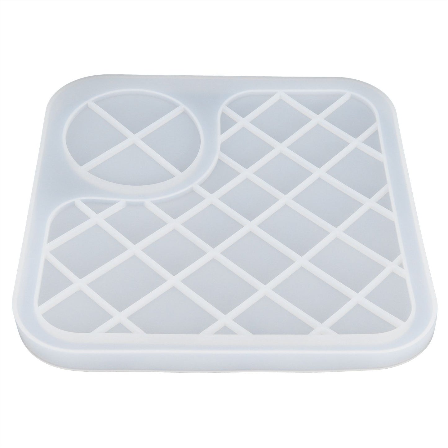 Silicone Mold Translucent Epoxy Resin Drop Glue Tray Tool for DIY Baking Decoration MakingLarge