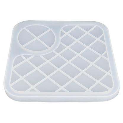 Silicone Mold Translucent Epoxy Resin Drop Glue Tray Tool for DIY Baking Decoration MakingLarge