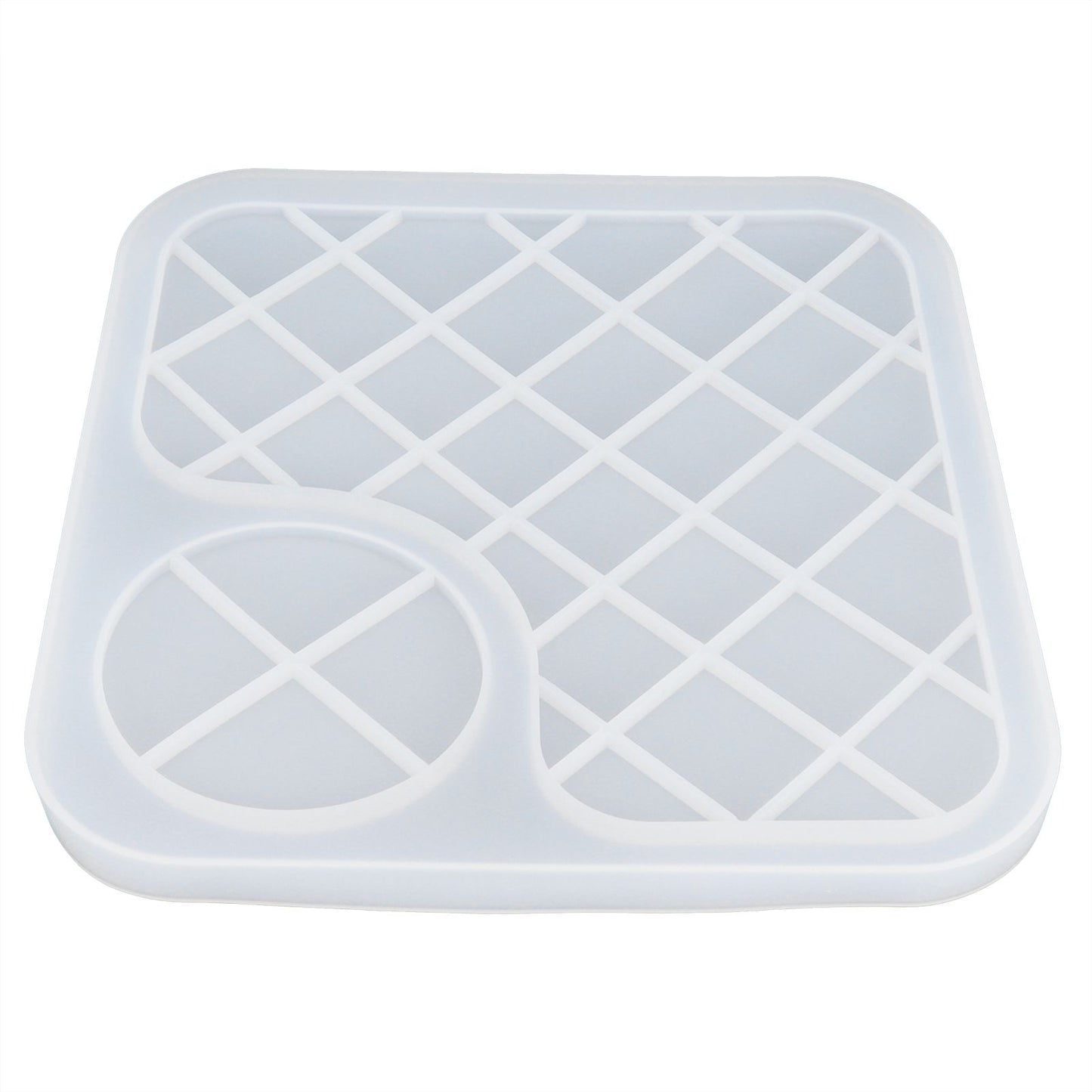 Silicone Mold Translucent Epoxy Resin Drop Glue Tray Tool for DIY Baking Decoration MakingLarge