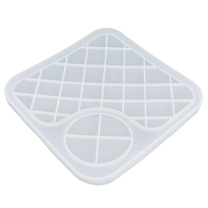 Silicone Mold Translucent Epoxy Resin Drop Glue Tray Tool for DIY Baking Decoration MakingLarge