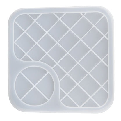 Silicone Mold Translucent Epoxy Resin Drop Glue Tray Tool for DIY Baking Decoration MakingLarge