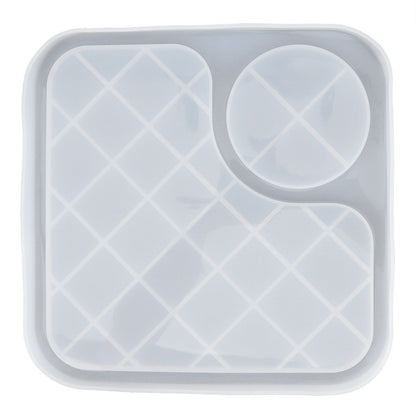 Silicone Mold Translucent Epoxy Resin Drop Glue Tray Tool for DIY Baking Decoration MakingLarge