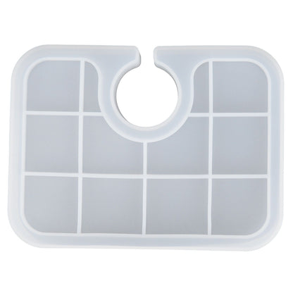 Silicone Mold Translucent Epoxy Resin Drop Glue Tray Tool for DIY Baking Decoration MakingSmall