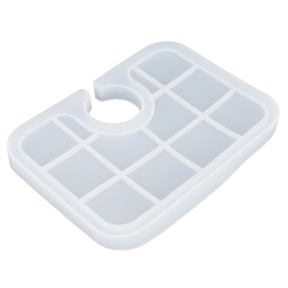 Silicone Mold Translucent Epoxy Resin Drop Glue Tray Tool for DIY Baking Decoration MakingSmall