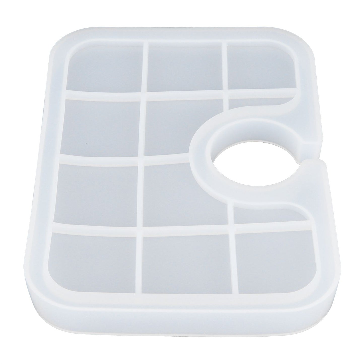 Silicone Mold Translucent Epoxy Resin Drop Glue Tray Tool for DIY Baking Decoration MakingSmall