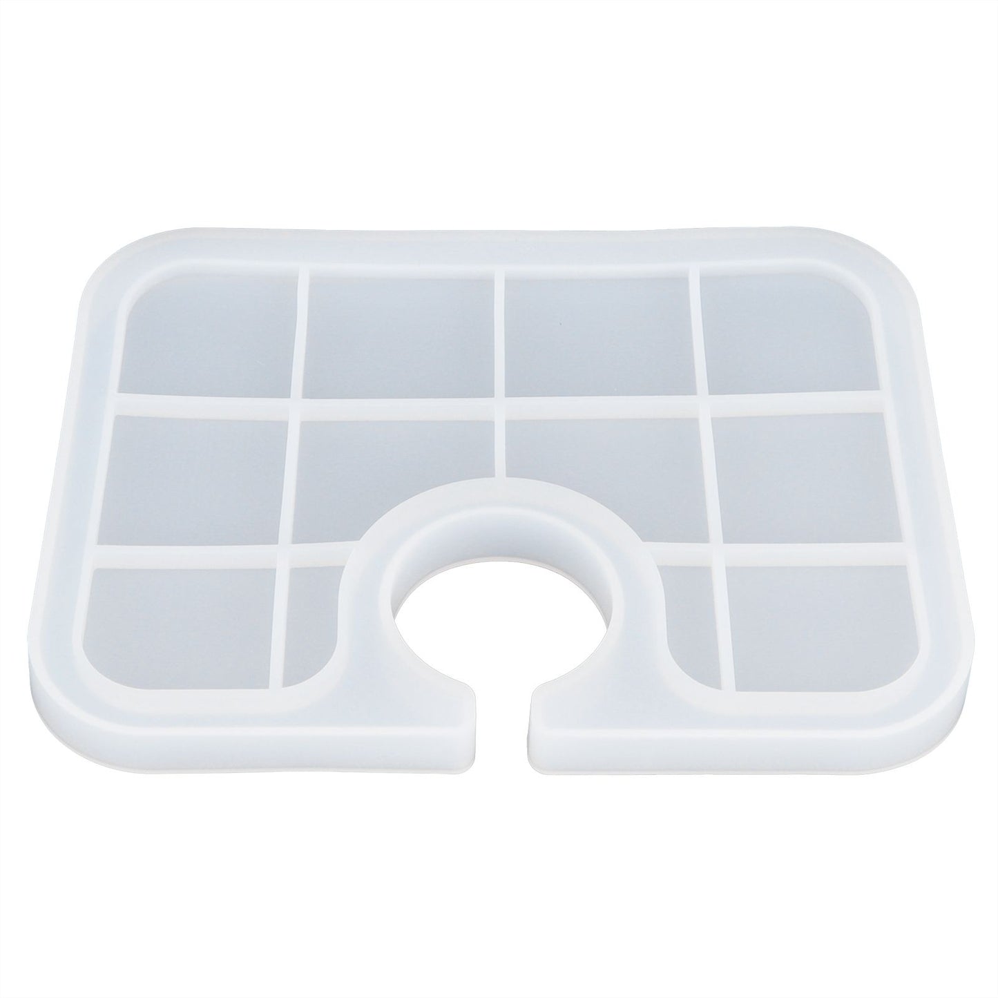 Silicone Mold Translucent Epoxy Resin Drop Glue Tray Tool for DIY Baking Decoration MakingSmall