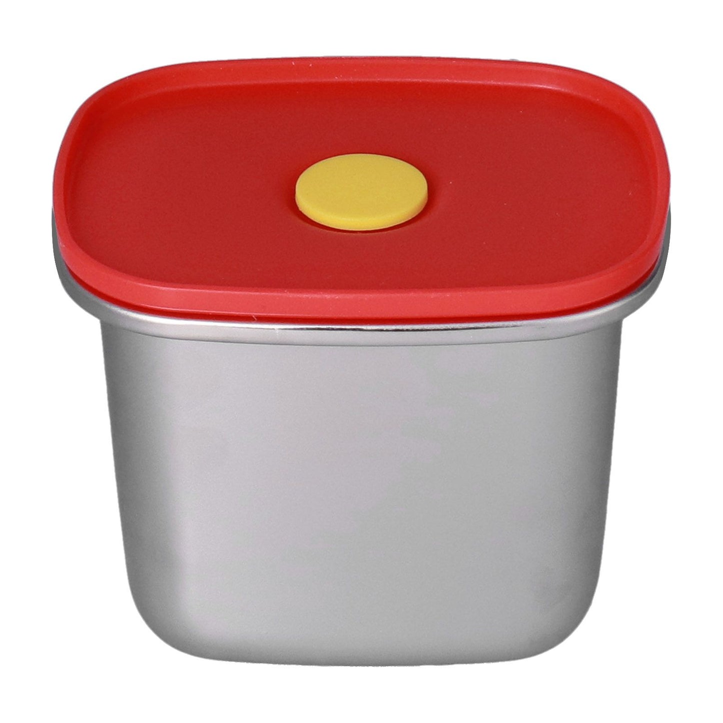 Lunch Box Red Excellent Sealing Easily Clean Environmental Protection Food Storage Containers for Students550ml