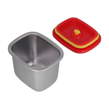 Lunch Box Red Excellent Sealing Easily Clean Environmental Protection Food Storage Containers for Students550ml