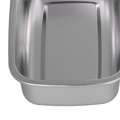 Lunch Box Red Non Pollution Good Sealing Lightweight Easily Clean Bento Box for Workers600ml