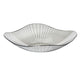 Transparent Grey Fruit Plate Large Plastic Serving Bowl Hand Made Candy Snack Bowl for Living Room Restaurant Party