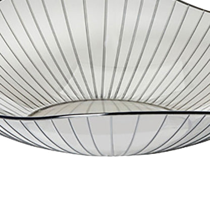 Transparent Grey Fruit Plate Large Plastic Serving Bowl Hand Made Candy Snack Bowl for Living Room Restaurant Party
