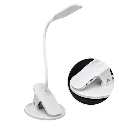 Intelligent Eye Caring Desk Lamp Folding Night Reading Lamp USB Powered Clip Desk Lamp Dorm Light