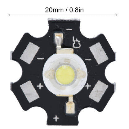 10Pcs Ultra Bright LED Chip 3V DIY Light Beads for Ceiling Light Downlight Flashlight Table LampWhite Light 6500K 1W