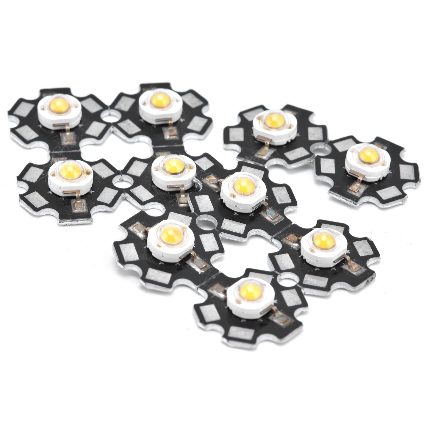 10Pcs Ultra Bright LED Chip 3V DIY Light Beads for Ceiling Light Downlight Flashlight Table LampWarm Light 3000K 1W
