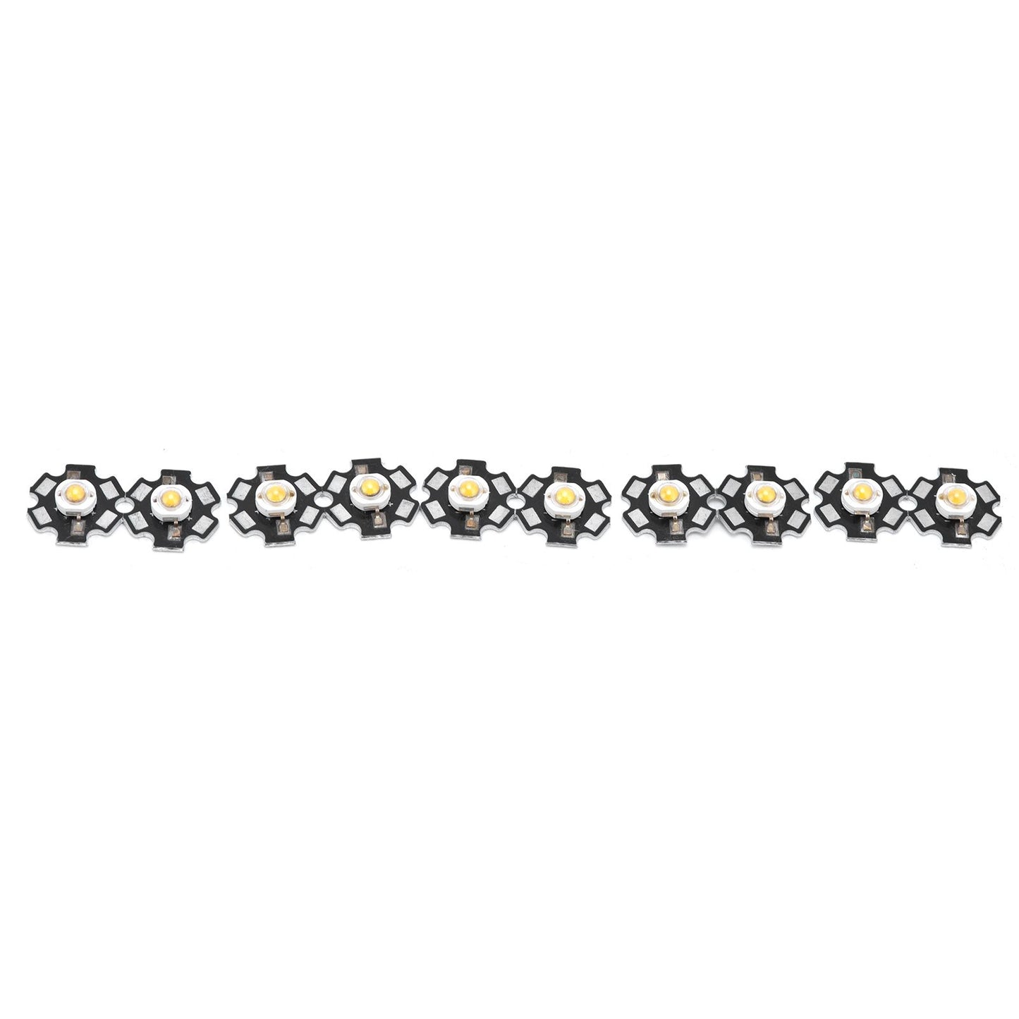 10Pcs Ultra Bright LED Chip 3V DIY Light Beads for Ceiling Light Downlight Flashlight Table LampWarm Light 3000K 3W