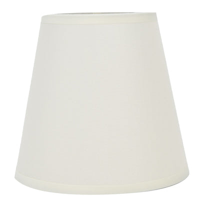 2PCS Fabric Lampshade European Style Clip On Lamp Shade for E14 Screw Chandelier Wall LampPT07 White
