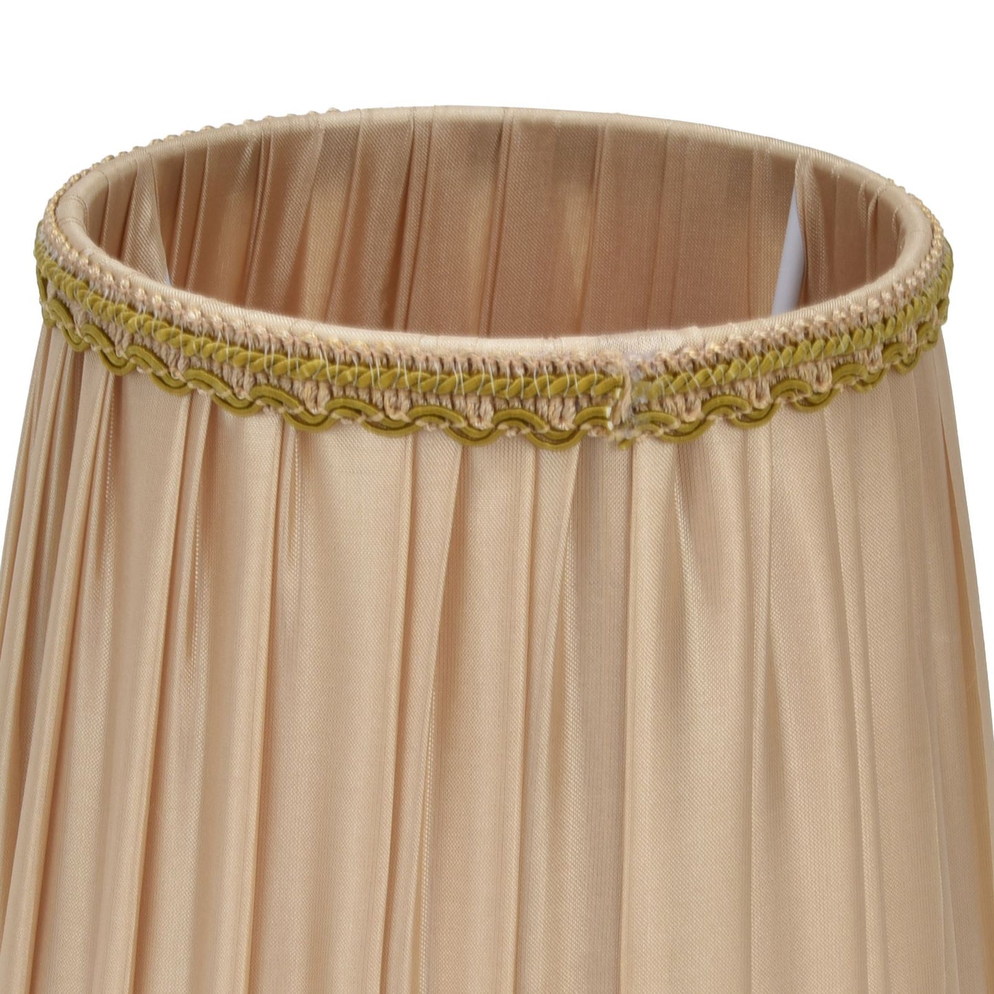 2PCS Fabric Lampshade Simple Lamp Shade for E14 Screw Candlestick Lamp Table Light Chandelier Gold