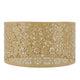 Desk Lampshade Hollow Out Iron Exquisite Decorative Lamp Shade for E27 E14 Floor Lamps Chandeliers Yellow