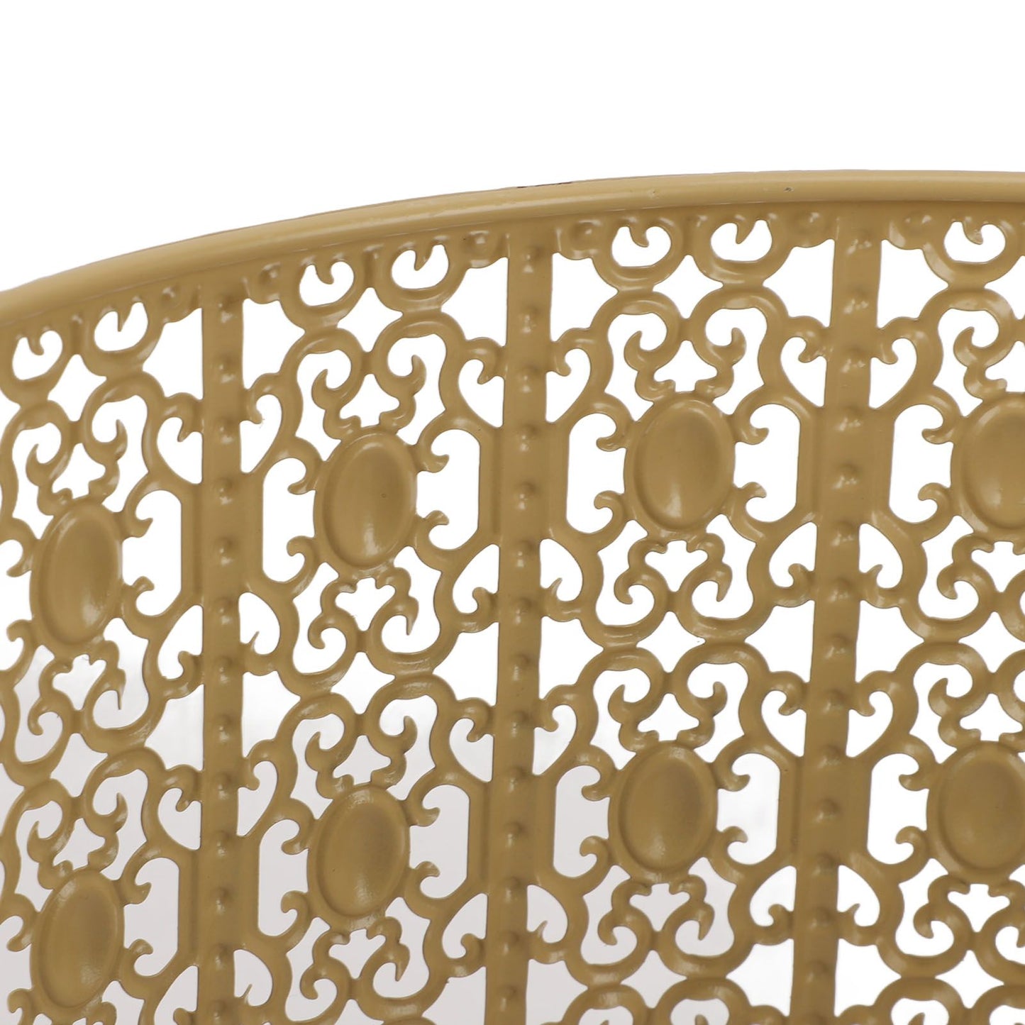 Lamp Shade Hollow Out Metal E27 E14 Clip On Easy Installation Durable Lamp Cover for Table Bedroom Living Room Home Yellow