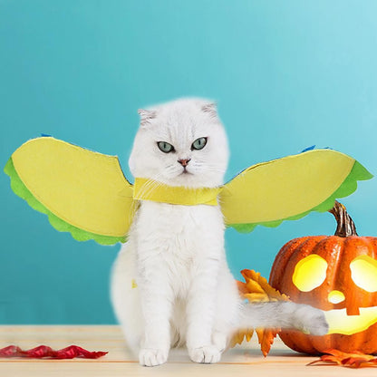 Pets Domestic Costume Pet Dog Cats Bird Shape Costumes Pet Bird Wing Felt Clothing Sniffing Pad for Halloween or Christmas