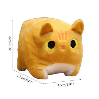 Pocket Cat Doll Cute Stuffed Animal Cat Plush Toy Birthday Gifts for Girls Teen Kids Adults