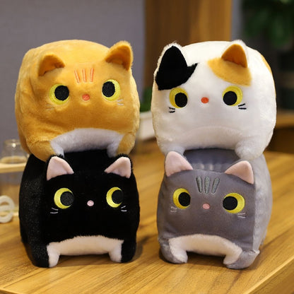 Pocket Cat Doll Cute Stuffed Animal Cat Plush Toy Birthday Gifts for Girls Teen Kids Adults