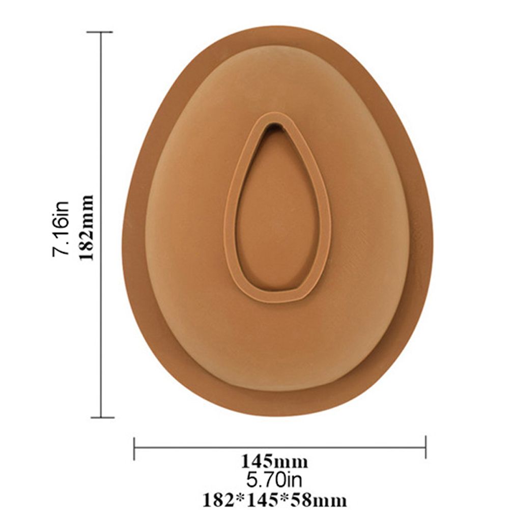 3D Easter Egg Chocolate Silicone Mold DIY Easter Surprise Mousse Moulds Baking Tool for Hot Chocolate Cocoa Bombs Cake