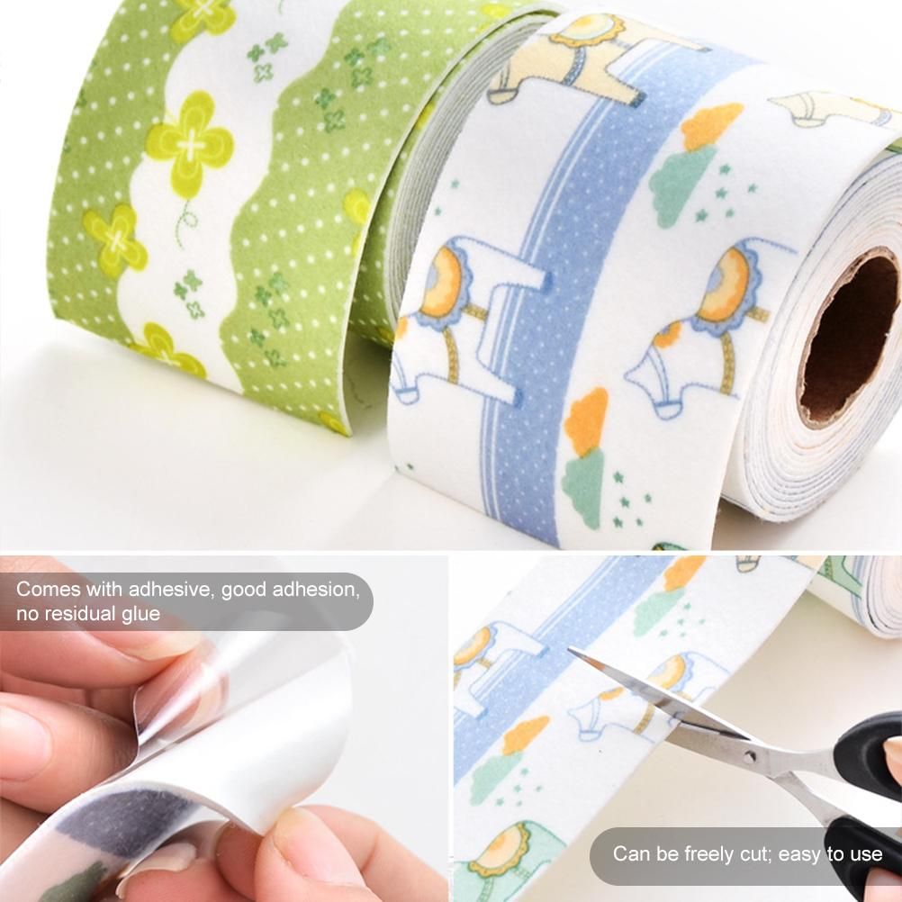 Waterproof Sealing Tape PVC Sink Bath Sealing Strip Tape for Kitchen Bathroom Adhesive Sealing Tape Seam Stickers