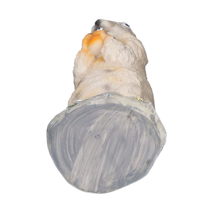 Resin Groundhog Small Ornaments Animal Model Landscape Props Resin Crafts Bonsai Decorations