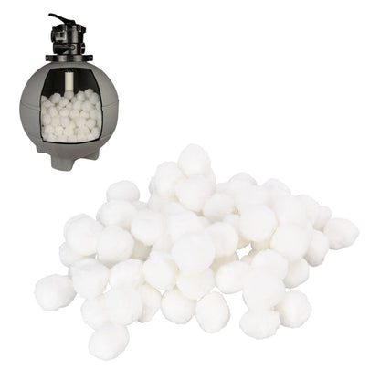 Swimming Pool Filter Ball 700g White Pool Cleaning Fiber Ball Pool Pump Filter Ball Aquarium Spa Water Filter Ball