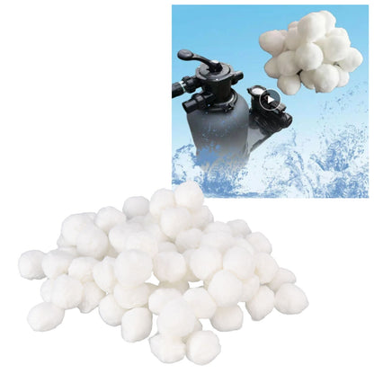 Swimming Pool Filter Ball 700g White Pool Cleaning Fiber Ball Pool Pump Filter Ball Aquarium Spa Water Filter Ball